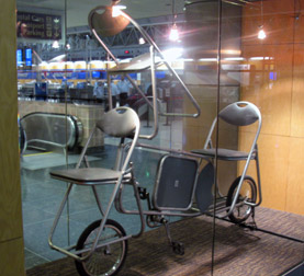 Chair Bike Chair Bicycle made by Jimmy Kuehnle