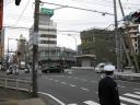 Prince of Japan streaming by in his motorcade in Saitama, Japan.