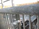 Stainless steel and woodend fence in Aichi, Japan