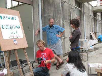 minako_kazumi_drawing_exhibition Drawing Exhibition at Aichi Geidai